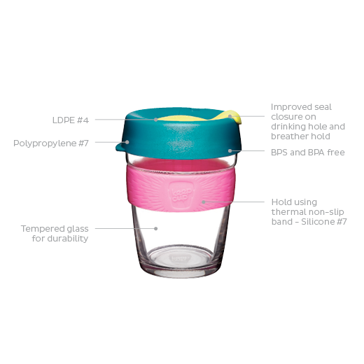 Blue Reusable 12 oz. KeepCup – Raine