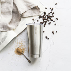 Ever Eco Insulated Tumbler (592ml) - Brushed Stainless Steel