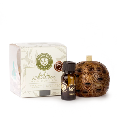 Banksia Gifts Gift Box Set - Medium Aroma Pod with Eucalyptus Oil
