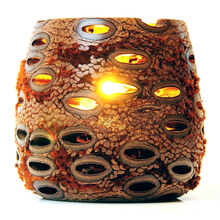 Load image into Gallery viewer, Banksia Gifts Hollow Tea Light Holders (2 Pack)