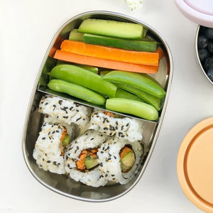 Bento Snack Box - 2 compartments-out & about-MintEcoShop