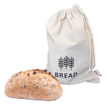 Load image into Gallery viewer, Wombat Reusable Linen Bread Bag