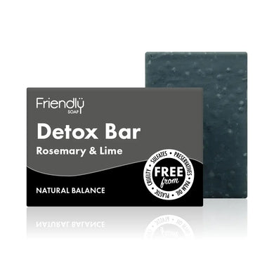 Friendly Soap Detox Bar Soap - Rosemary & Lime