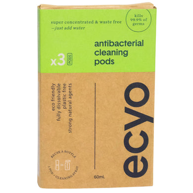 Ecyo Cleaning Pods - Antibacterial (3 Pack)