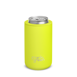 Frank Green 3-in-1 Insulated Stubby Holder & Tumbler with Lid 425ml (15oz) - Neon Yellow