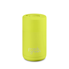Load image into Gallery viewer, Frank Green Ceramic Reusable Cup Medium 295ml (10oz) - Neon Yellow