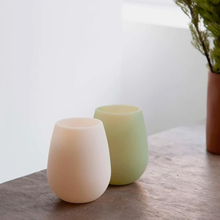 Load image into Gallery viewer, Porter Green Fegg Unbreakable Foldable Silicone Tumblers - Oxford (Moss &amp; Stone)