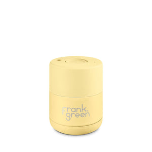 Frank Green Ceramic Reusable Cup Small 175ml (6oz) - Buttermilk Yellow