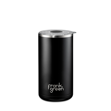 Frank Green Ceramic Insulated French Press Coffee Plunger 475ml (16oz) - Midnight Black