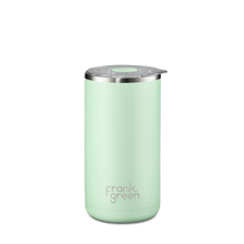 Load image into Gallery viewer, Frank Green Ceramic Insulated French Press Coffee Plunger 475ml (16oz) - Mint Gelato Green