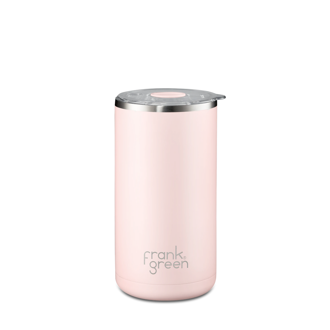 Frank Green Ceramic Insulated French Press Coffee Plunger 475ml (16oz) - Blushed Pink