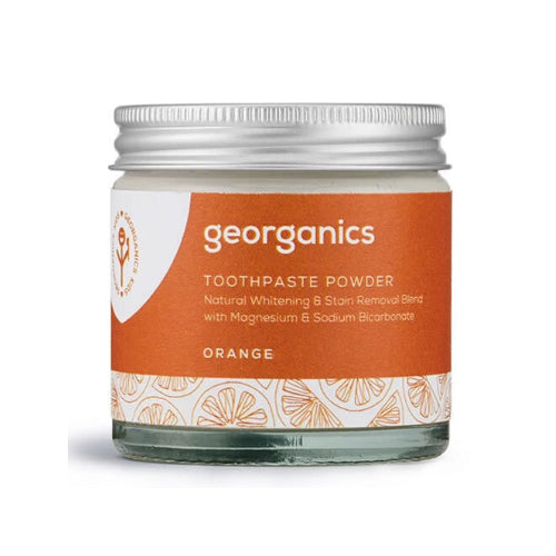 Georganics Natural Toothpaste Powder - Orange (60ml)