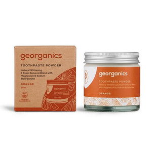 Georganics Natural Toothpaste Powder - Orange (60ml)