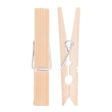 Load image into Gallery viewer, Bamboo Clothes Pegs (20 Pack)-kitchen-MintEcoShop