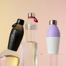Load image into Gallery viewer, KeepCup Helix Reusable Thermal Bottle &amp; Cup - Medium 530ml/18oz Twilight (Lilac/White)