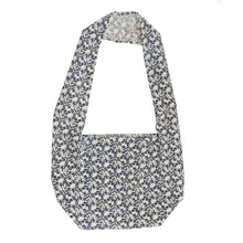 Load image into Gallery viewer, Reusable Shopping Bag with Long Handle - Cotton Lilly Pilly Indigo