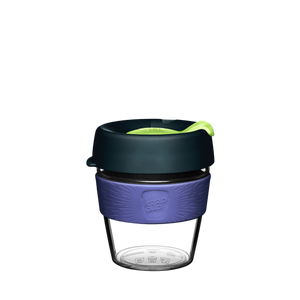 KeepCup Reusable Coffee Cup - Original Clear - Small 8oz Blue/Green (Deep)