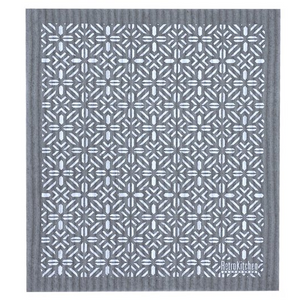 RetroKitchen 100% Compostable Dishcloth - Grey Geometric