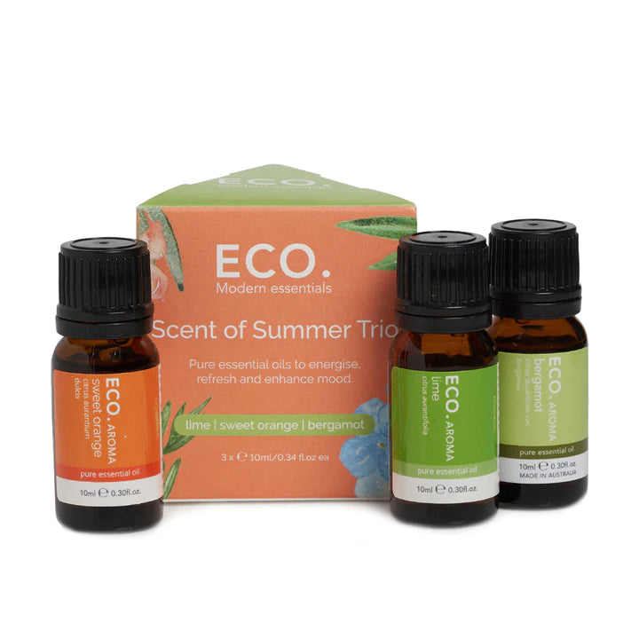 Eco Aroma Essential Oil Trio - Scent of Summer (3 Pack)