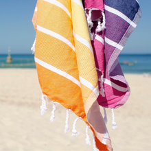 Load image into Gallery viewer, Seven Seas Turkish Towel / Sarong - Premium - Rainbow