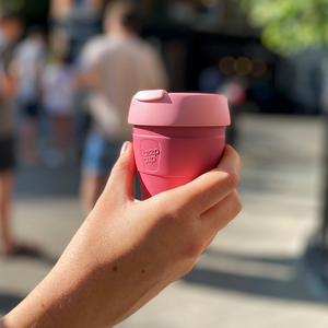 KeepCup Stainless Steel Thermal Coffee Cup - Extra Small 6oz Pink (Saskatoon)