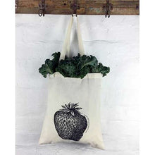 Load image into Gallery viewer, Calico Tote Bag - Strawberry