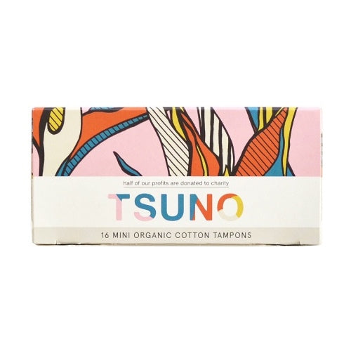 Tsuno Organic Cotton Tampons - Mini (16 Pack)