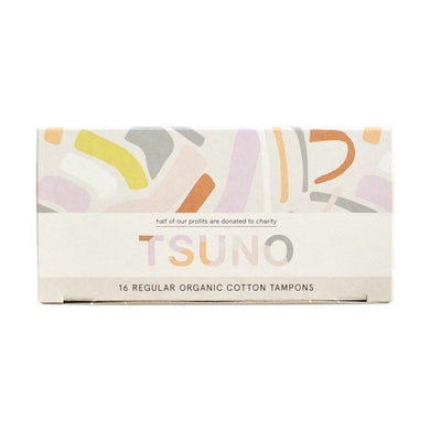 Tsuno Organic Cotton Tampons - Regular (16 Pack)