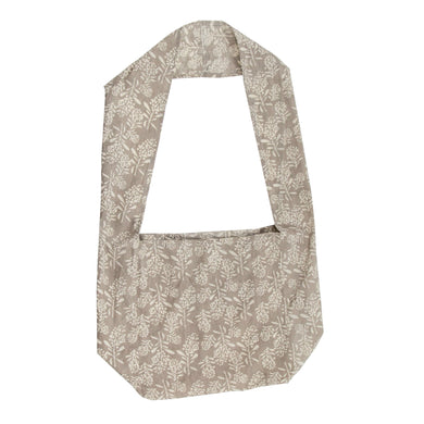 Reusable Shopping Bag with Long Handle - Cotton Wattle Taupe