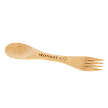 Load image into Gallery viewer, Wombat Reusable Bamboo Spork