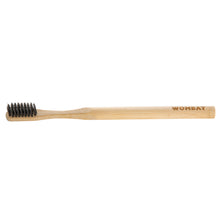 Load image into Gallery viewer, Wombat Bamboo Toothbrush with Charcoal Bristles