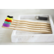 Load image into Gallery viewer, Wombat Adult Bamboo Toothbrush - Black