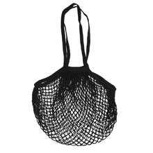 Load image into Gallery viewer, Wombat String Cotton Bag - Black