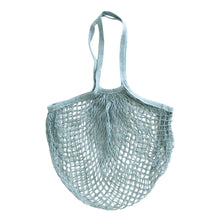 Load image into Gallery viewer, Wombat String Cotton Bag - Turquoise Blue