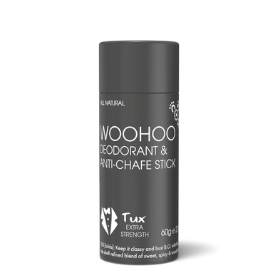 Woohoo Deodorant and Anti-Chafe Stick - Tux (60g)