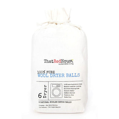 That Red House Wool Dryer Balls (6 Pack)