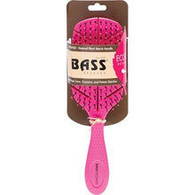 Load image into Gallery viewer, Bass Brushes Bio-Flex Detangler Hair Brush - Pink