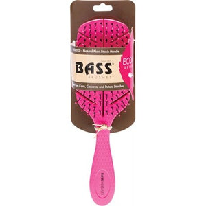 Bass Brushes Bio-Flex Detangler Hair Brush - Pink