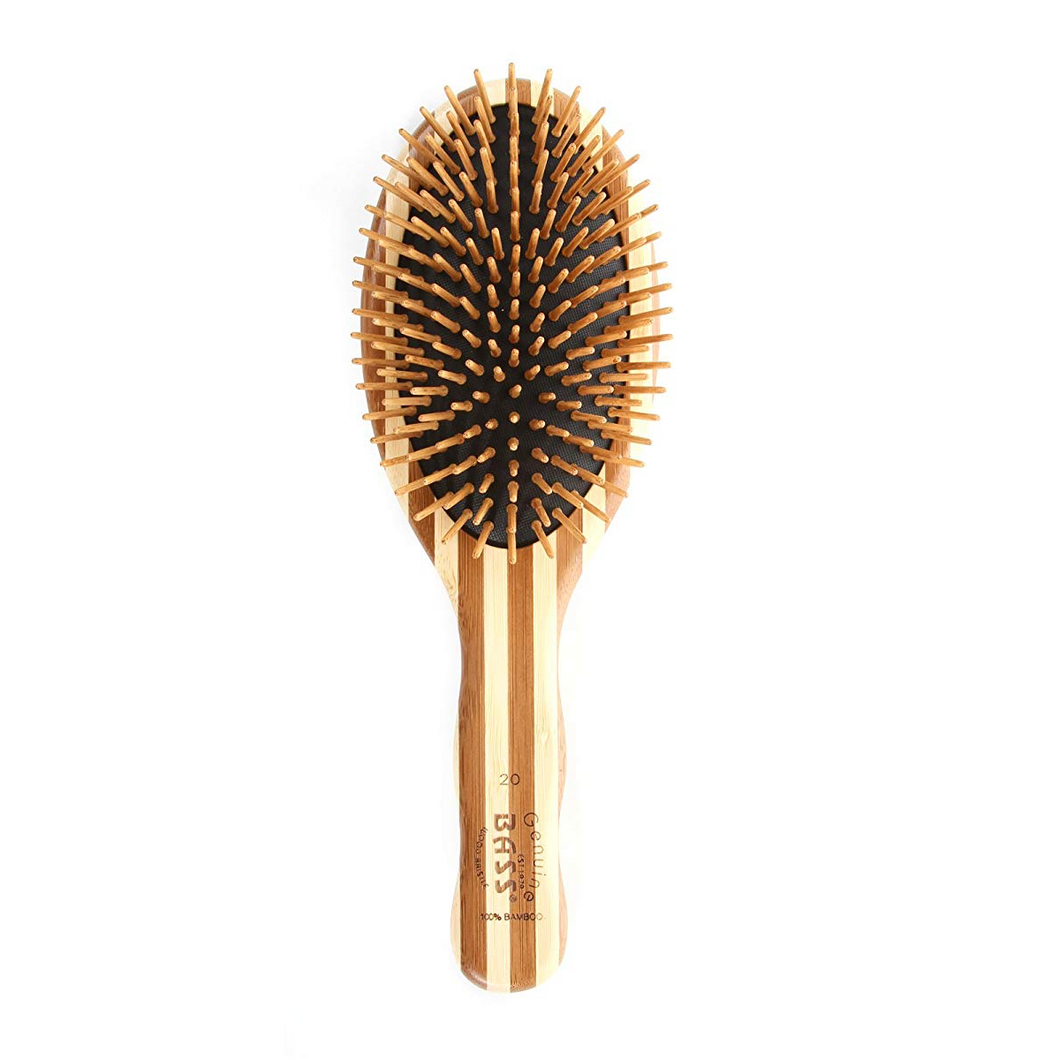 Bamboo Hair Brush - Large Oval-body-MintEcoShop
