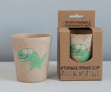 Load image into Gallery viewer, Jack n&#39; Jill Storage Rinse Cup - Dino