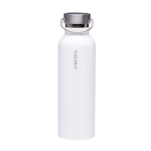 Insulated Stainless Steel Bottle - Cloud White (750ml)-out & about-MintEcoShop