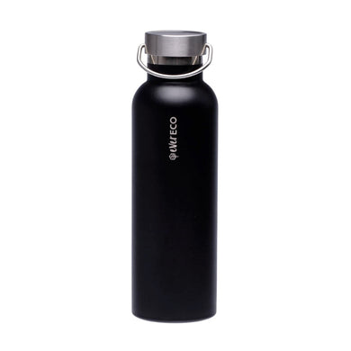 Insulated Stainless Steel Bottle - Onyx Black (750ml)-out & about-MintEcoShop