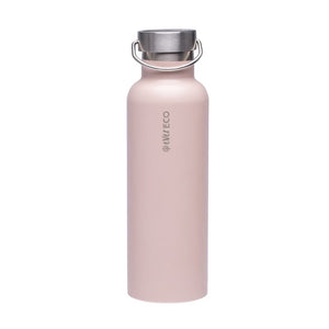 Insulated Stainless Steel Bottle - Rose Pink (750ml)-out & about-MintEcoShop