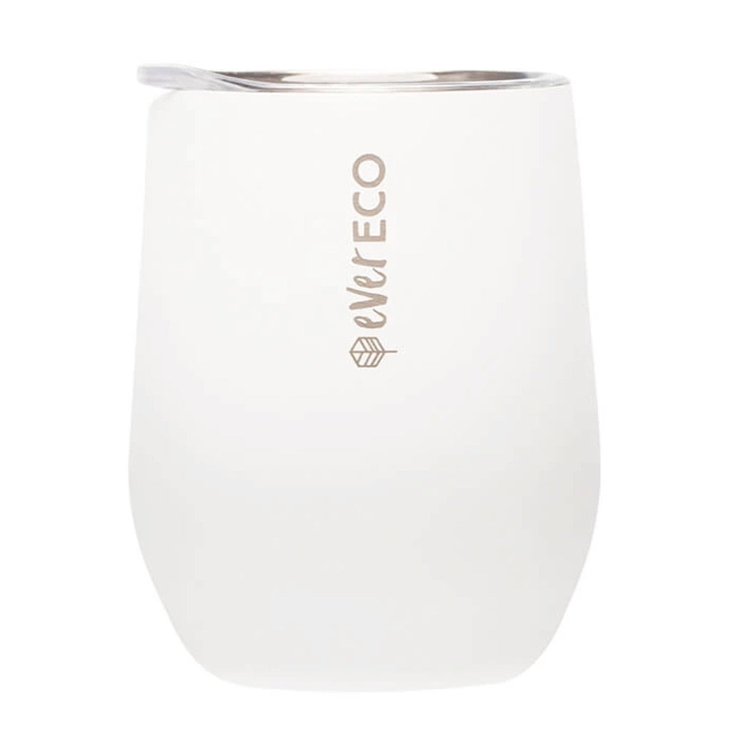 Insulated Tumbler - Cloud White (354ml)-out & about-MintEcoShop
