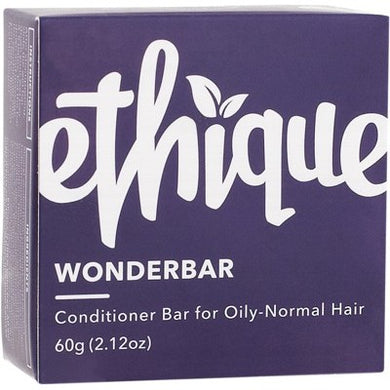 Ethique Solid Conditioner Bar - Wonderbar for Normal to Oily Hair (60g)