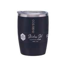 Load image into Gallery viewer, Ever Eco Insulated Coffee Cup (295ml) - Onyx Black