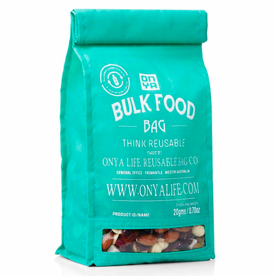 Onya Bulk Food Bags - Aqua (Medium)