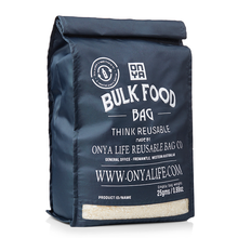 Load image into Gallery viewer, Onya Bulk Food Bags - Charcoal (Large)