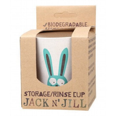 Jack n' Jill Storage Rinse Cup - Bunny