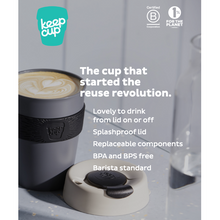 Load image into Gallery viewer, KeepCup Reusable Coffee Cup - Original - Small 8oz Black